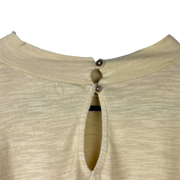 We the Free Hooked on You Mockneck Embroidered Boho Top Cream Size - Picture 8 of 16